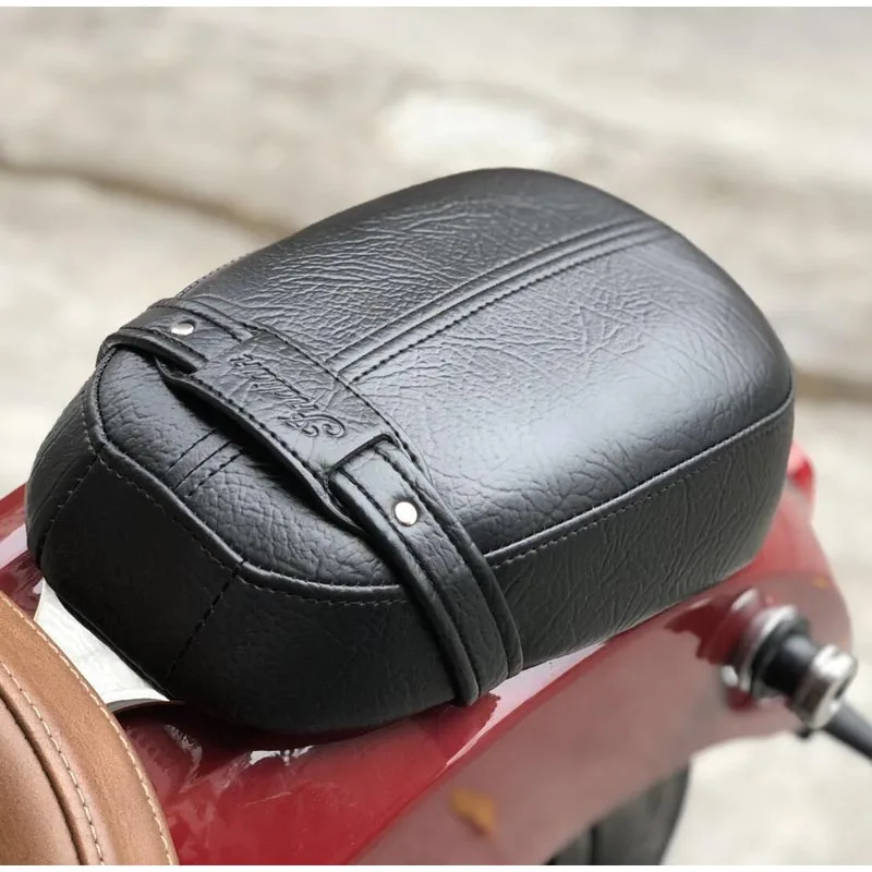 Motorcycle Seat Cushion Modification Leather Cushion Comfortable Rear Seat Accessories For Indian Scout Sixty2014