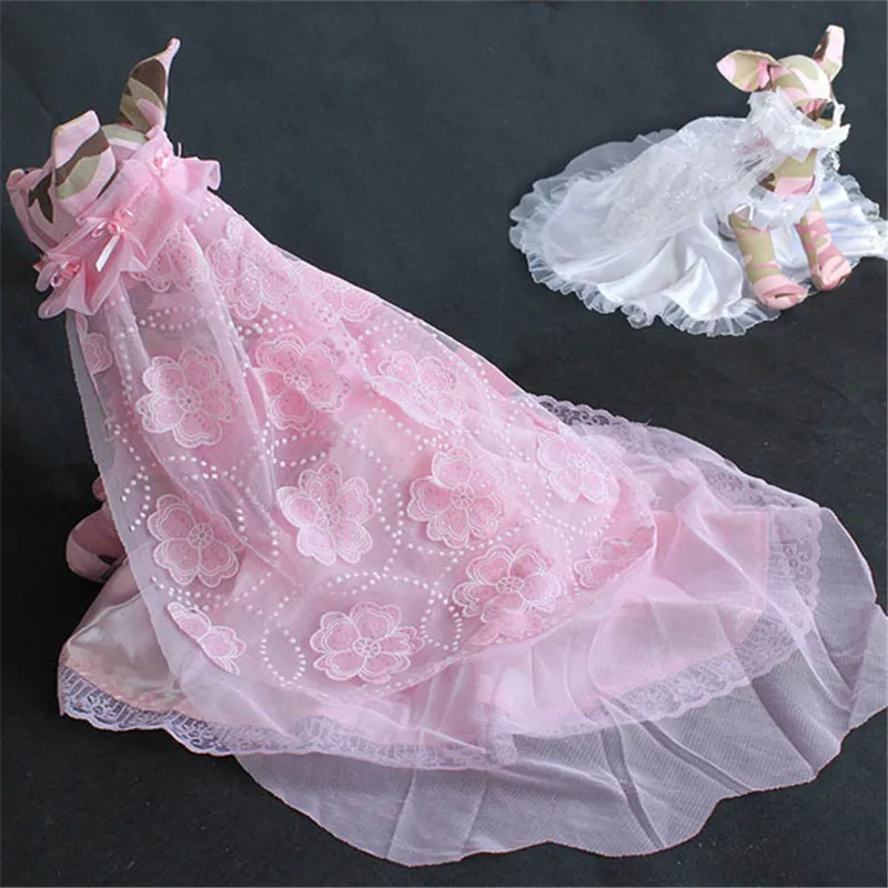 Bigeyedog Small Dog Wedding Dress Wedding Ceremony Dog Clothes