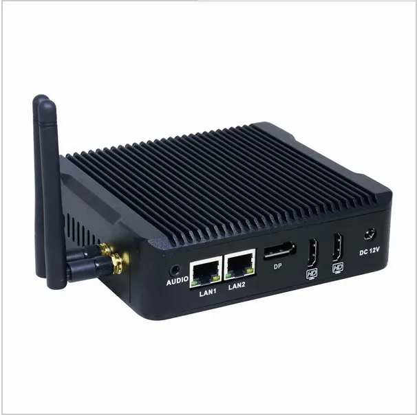 

Fanless Mini PC Intel Core HD Graphics 400 V7 N3160 Barebone Computer HDMI 4K HTPC TV Box Nano Industrial Mini PC VESA