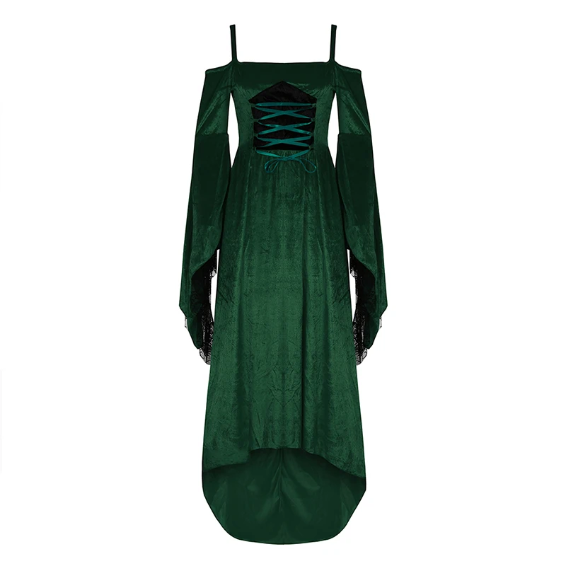 green gothic dress