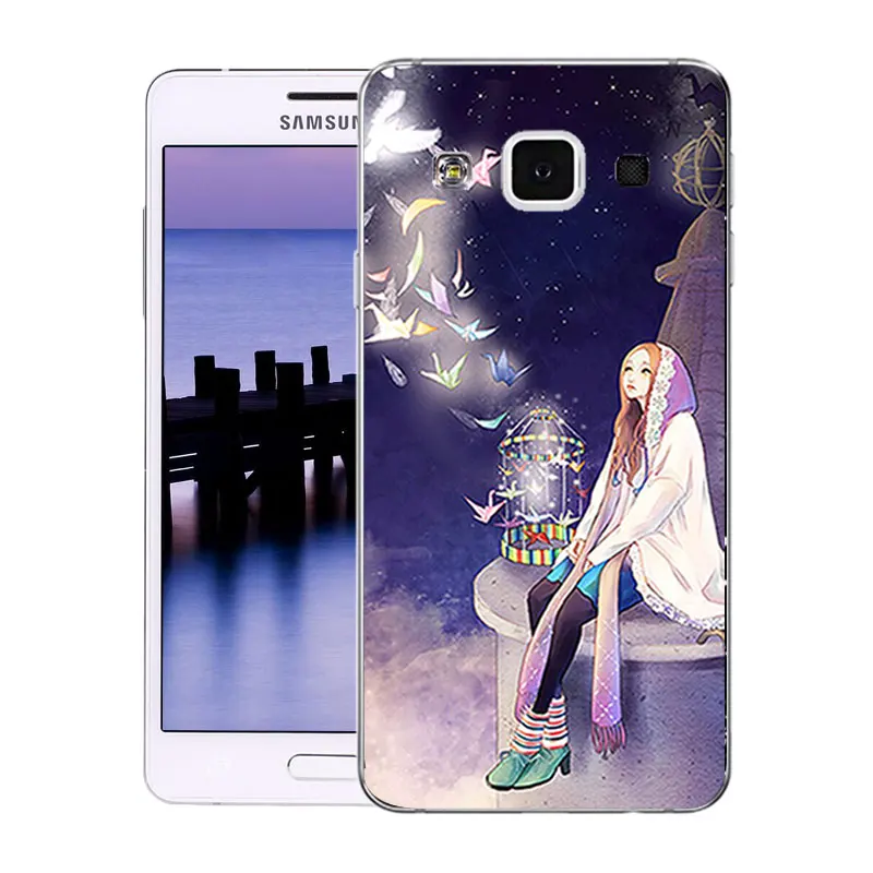 Мягкий силиконовый чехол для Samsung A5 2015 с принтом в виде брака Galaxy A500 A500F A500H