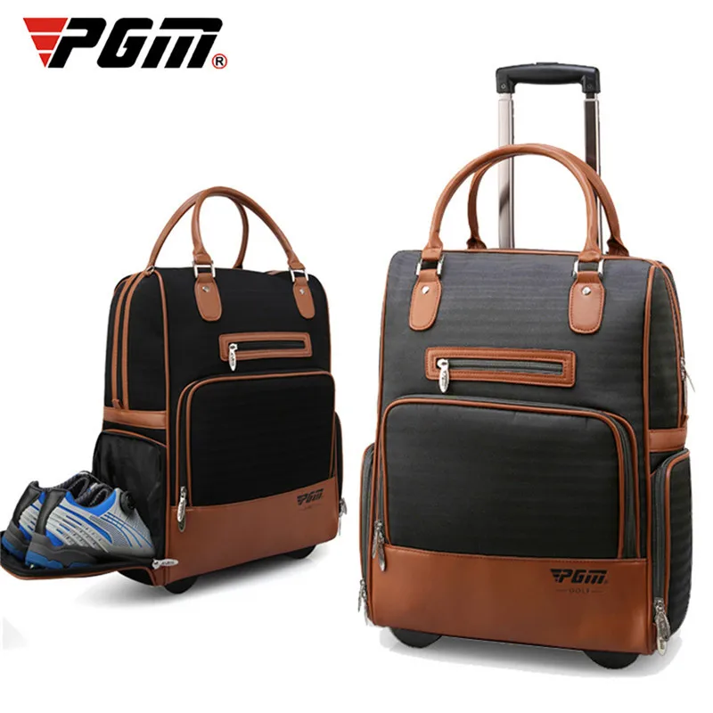 

2019 New Arrival PGM Golf Bags Nylon PU Golf Clothes Bags Durable Traveling Bag with Wheel Portable for Men and Women Sport Bags