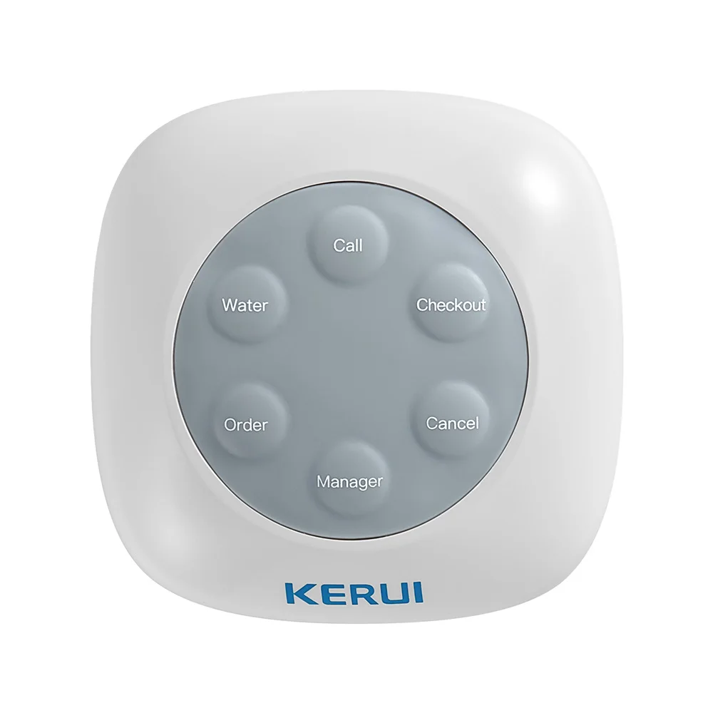 US $455.38 KERUI 20ps F76 Waterproof Wireless Home Restaurant Hospital Smart Watch Call System Button Waiter Service Calling System