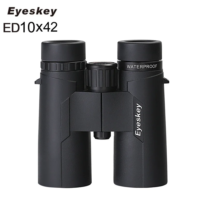 Бинокль Eyeskey ED 10x42 водонепроницаемый призматическая оптика с покрытием SMC Bak4