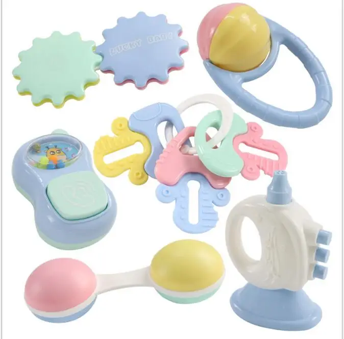 

Baby Toys Hand Hold Jingle Shaking Bell Lovely Hand Shake Bell Ring Babys Rattles Toys Newborn Baby 0- 12 Months Teether Toy