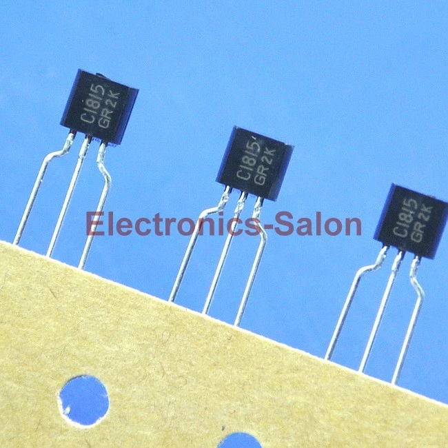 DealMux 50 Pieces 3 Pole Terminals PNP Silicon Transistor C1815 DealMux 50 Pieces 3 Pole Terminals PNP Silicon Transistor C1815