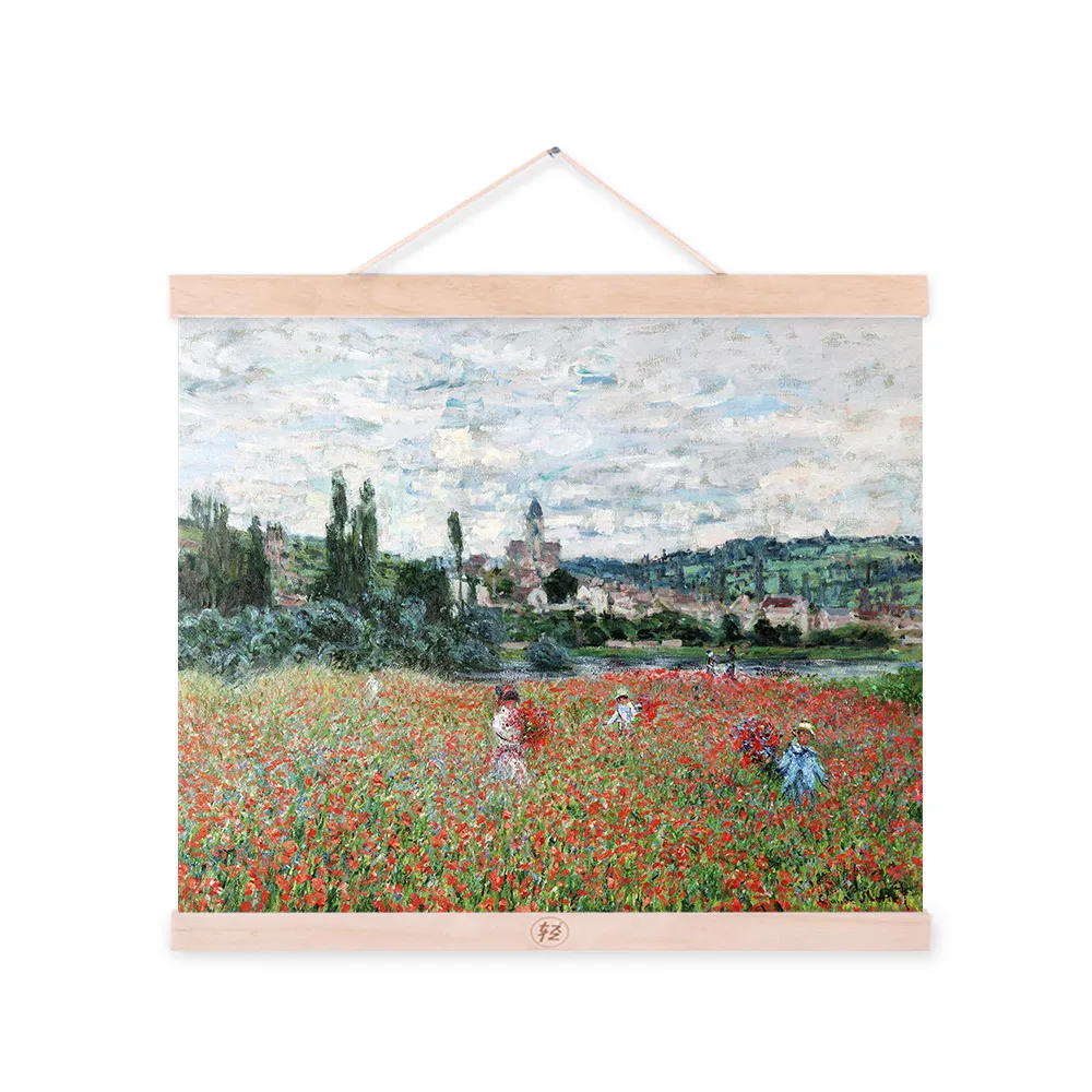 

Modern Impressionism Claude Monet Nature Floral Field Landscape A4 Art Print Poster Wall Pictures Canvas Oil Painting Home Decor