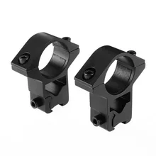 1 пара высокого профиля для винтовки прицела кольцо 25,4 мм 1 ''& 11 мм ласточкин хвост крепления охотничье крепление