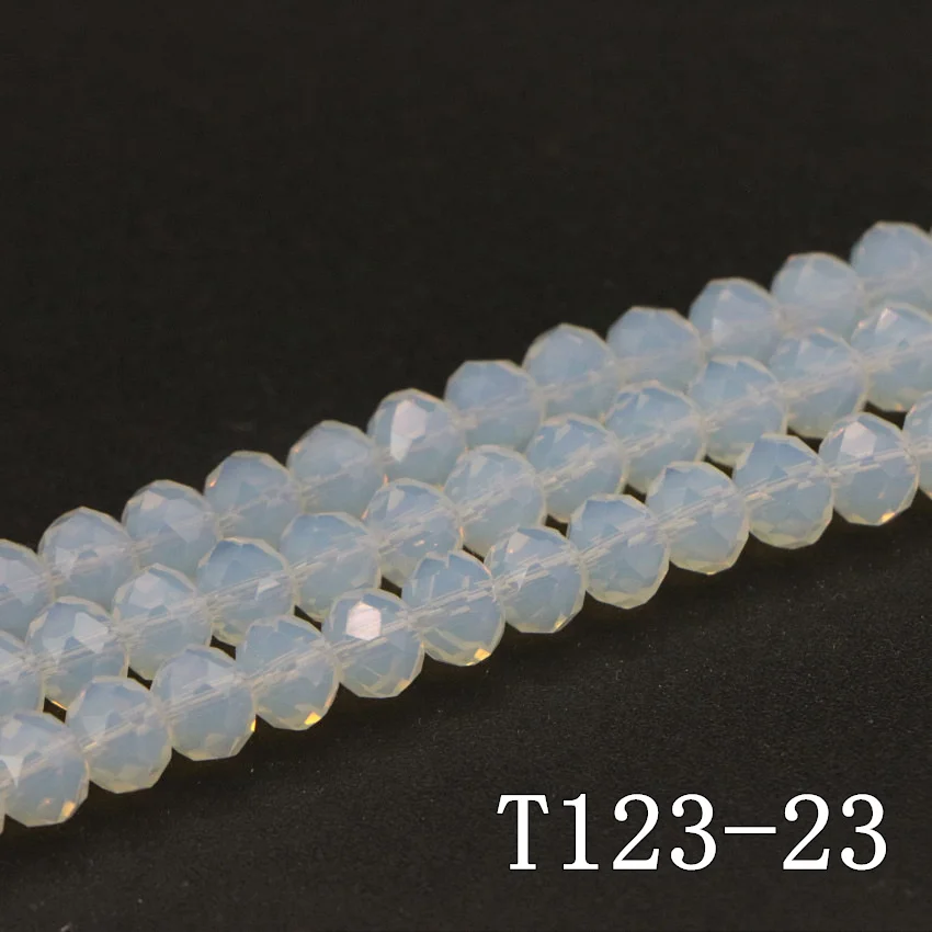 23 Natural protein Opal Crystal Jasper chalcedony Bead Necklace Bracelet DIY fashion woman man general (5)(1)