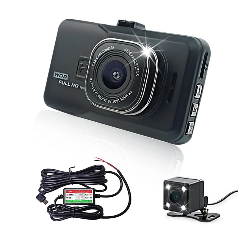 Автомобильный регистратор JUEFAN DVR 1080P HD 120 градусов Dvr Автомобильная камера в