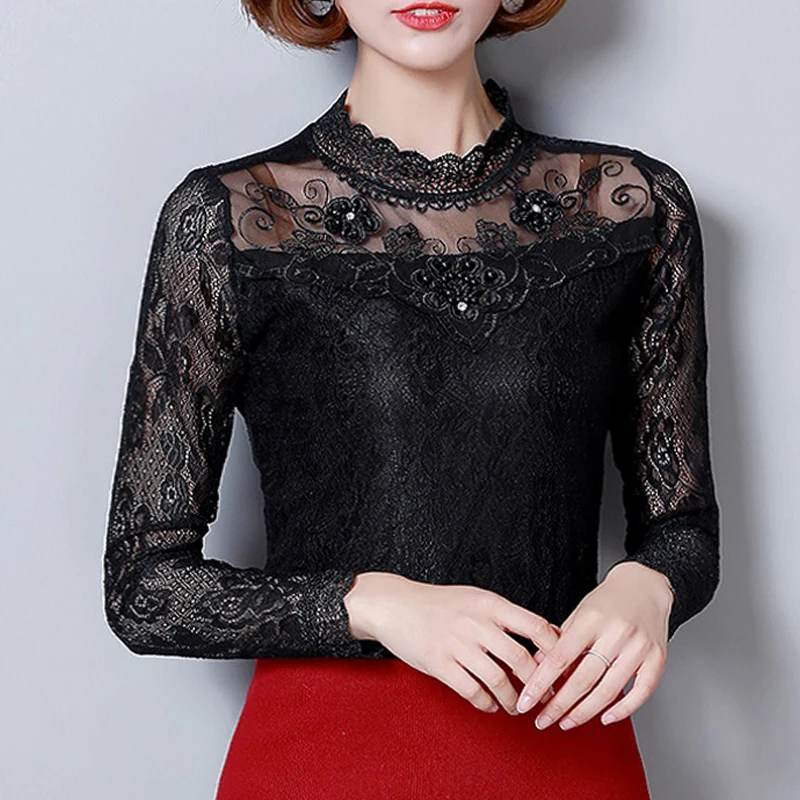 Women Tops and Blouses 2019 Fashion Long Sleeve Women Plus