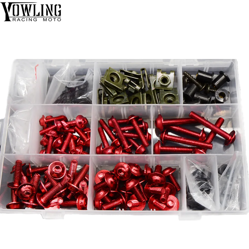 Motorcycle Accessories Fairing windshield Body Work Bolts Nuts Screws for Honda VTR1000F / FIRESTORM VTX1300 X-11 CB400 HORNET | Автомобили