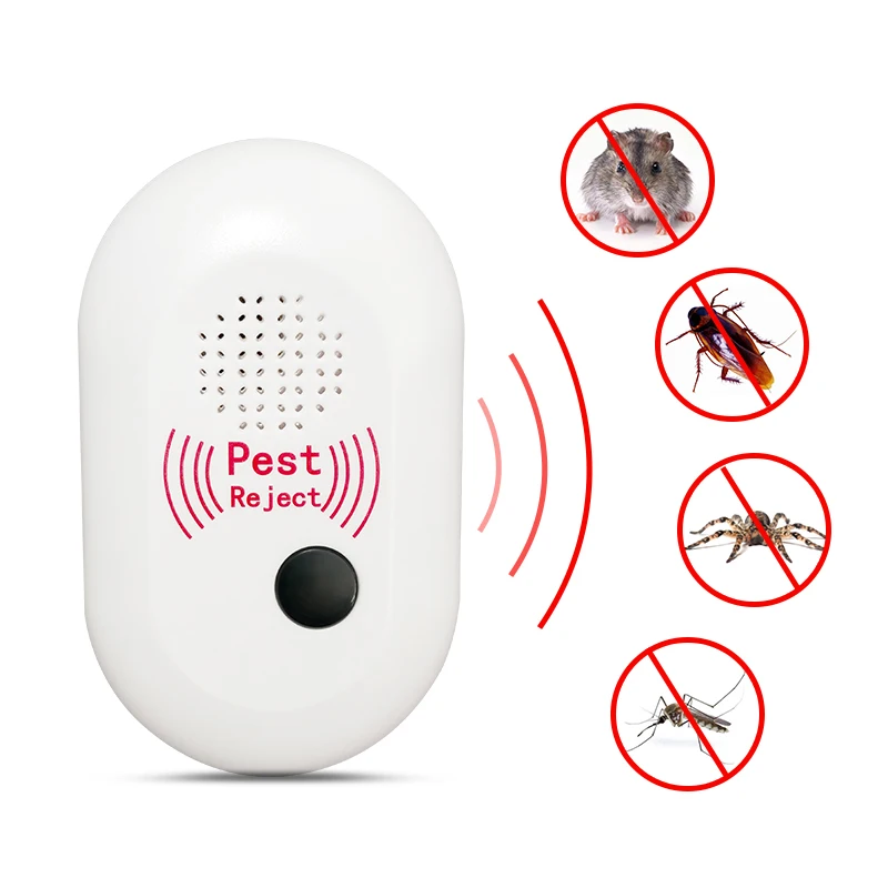 

JXSFLYE Ultrasonic Plug in Pest Control, Electric Mouse Repellent Mosquito, Mice, Rat, Roach, Spider Flea, Ant, Fly, Bed Bugs