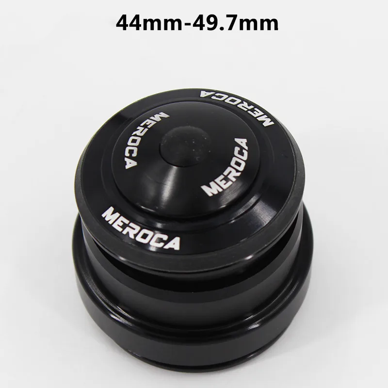MEROCA 44 49.7mm Bicycle Sealed Bearing Headset mtb headset built in Cycling Wrist Tapered Group
