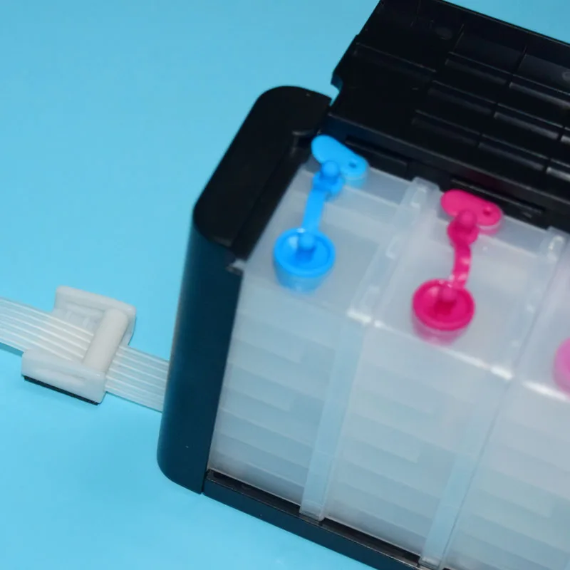 6 Color/Set Continuous Ink Supply System For Epson PX650/PX660/RX585/RX685/RX560/R265/R285/R360/P50 Printer Bulk Ciss