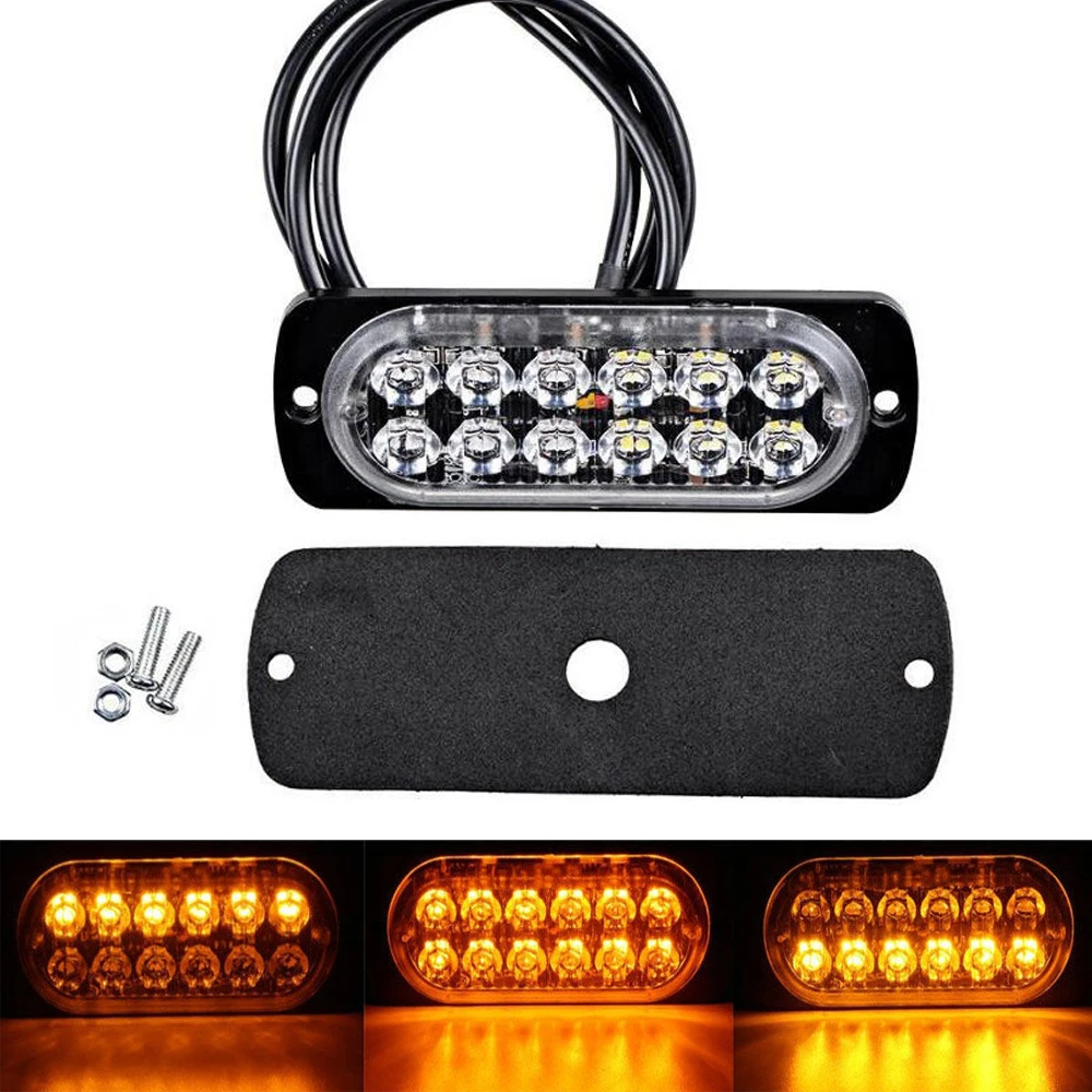 Car Truck Emergency Hazard Warning Beacon Strobe Light Bar