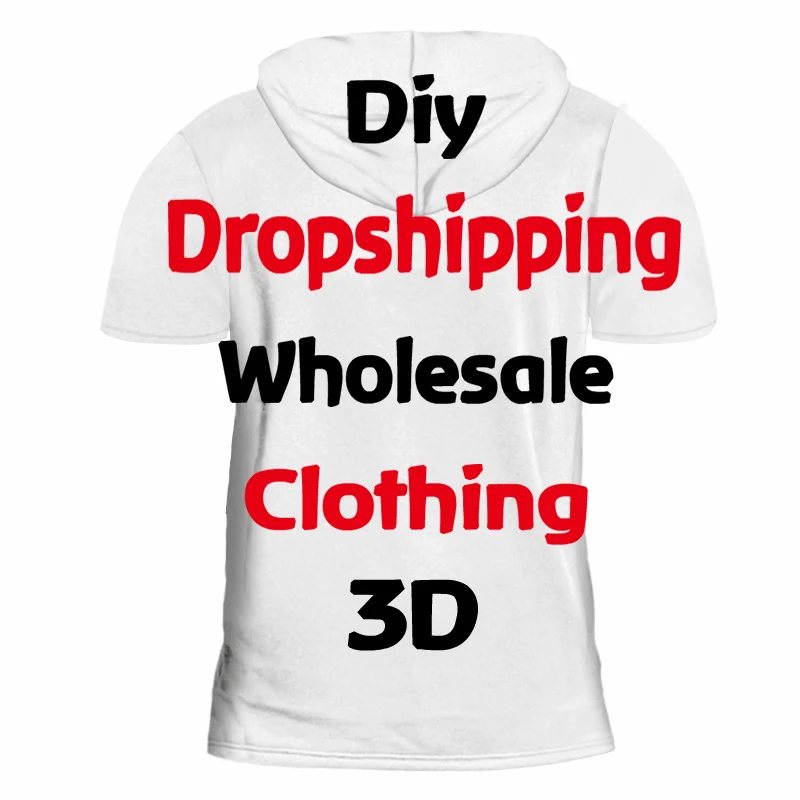 OGKB 3D печать DIY собственный дизайн мужская футболка с капюшоном летние топы