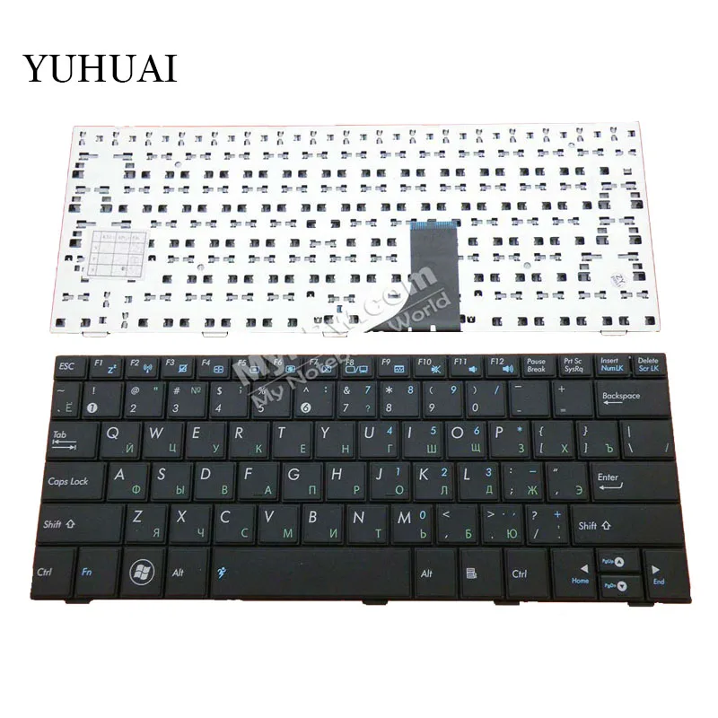 

Russian laptop Keyboard for ASUS EEE PC 1001HA 1001PX 1001PXD 1005HA 1005PX 1008HA RU black