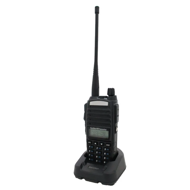 Портативная рация Baofeng UV 82 Talkie 5W Dual PTT 137 174/400 520MHz Ham Любительская Двусторонняя