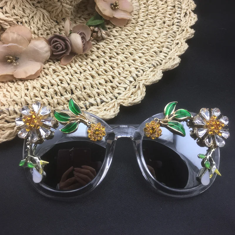 Buy Luxury baroque Crystal rhinestone flower