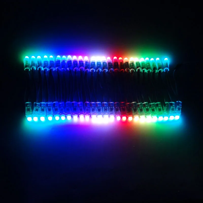 1000 шт полноцветный WS2811 IC пиксель rgb светодиодный модуль отлично подходит для украшения сигнальные лампы DC5V/12 V