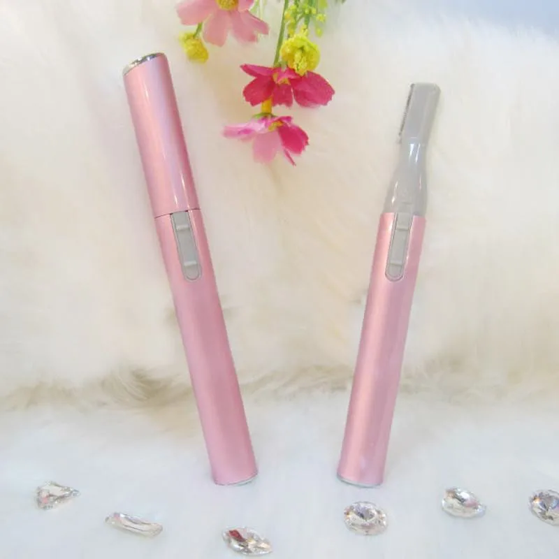 

1pc Hair Electric Eyebrow Blade Trimmer Shaver Razor With Brush Eyebrow Comb New 6245 New