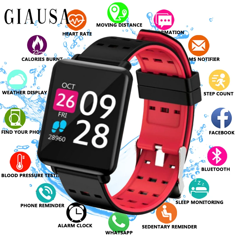 

2019 Smart Watch Men Women Heart Rate Smart Bracelet Sleep Monitor Fitness Tracker Blood Pressure Watch Activity Tracker Band