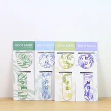 3 шт. 51069 Maihe канцтовары оптом MHYQ01-1431 легкий летний Бриз магнитные закладки Большой Творческий закладки