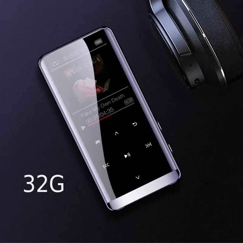 Хит 2019 MP4 плеер Bluetooth мини MP5 без потерь HIFI 5D сенсорный экран Walkman музыкальный для