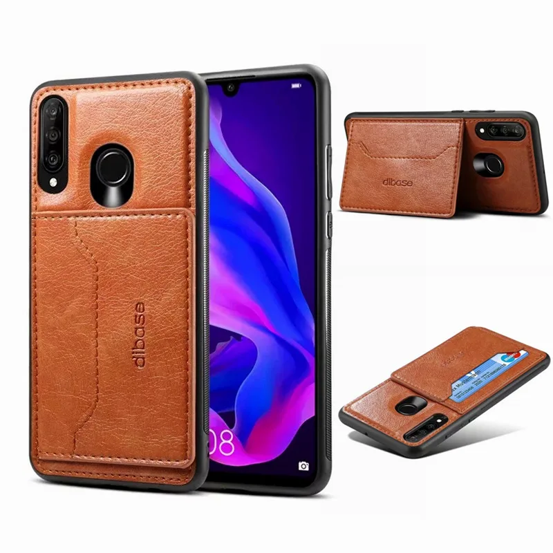 Чехол-книжка для Huawei P30 Pro Lite Nova 4e кожаный чехол-бумажник с отделениями карт чехол