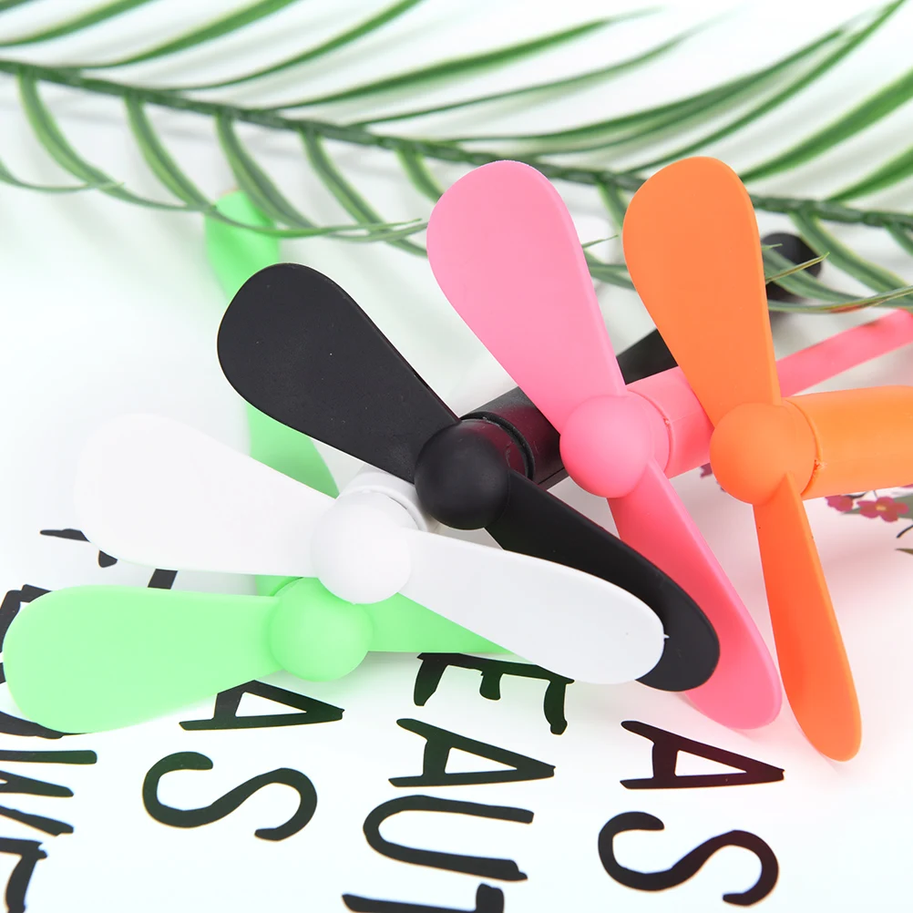 

Mini Micro USB Electric Fan Cooler For iPhone PC Laptop Portable Silent Strong Wind