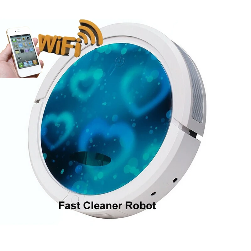 Smartphone WIFI APP Control Robot Vacuum Cleaner QQ6 with Water Tank
