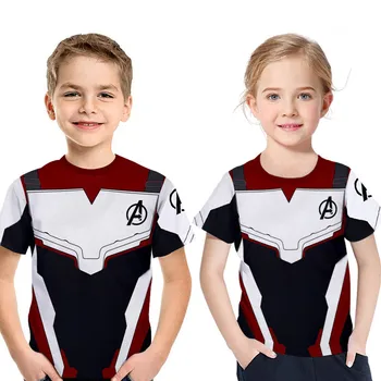 2019 Boys Hoodies Sweatshirts The Avengers Endgame Marvel Superhero Captain America Iron Man Thor Hulk Girl Sweatshirt Kids Tees 5