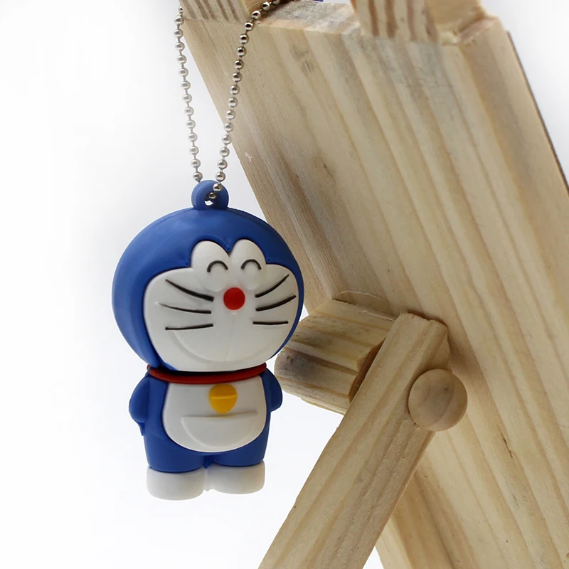 Мультяшный USB 2,0 Doraemon USB флэш-накопитель 64 Гб карта памяти кота 32 ГБ флеш-накопитель 16 Гб Флешка 8 Гб USB диск 4 ГБ флешка