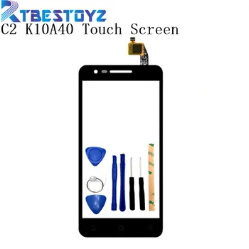 

RTBESTOYZ 5.0'' for Lenovo Vibe C2 K10a40 Touch Screen Digitizer Front Glass Panel Sensor No LCD Phone Replace Part +Tools