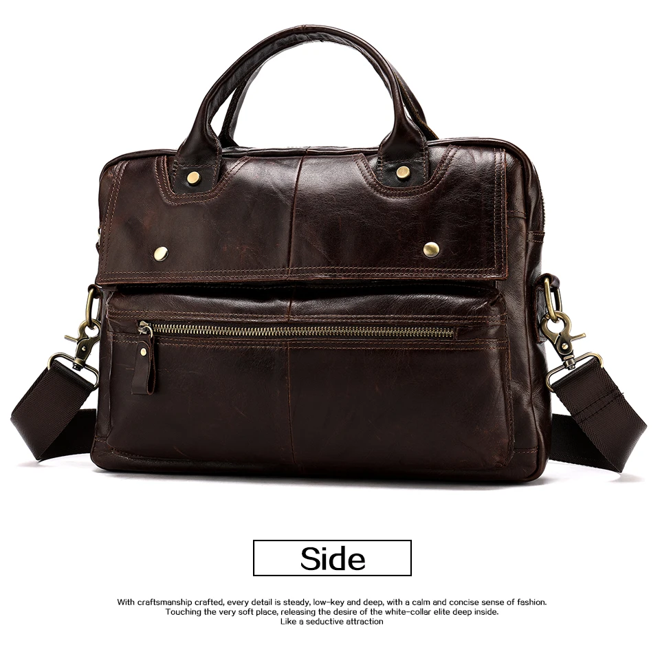 Messenger Bag Men's Genuine Leather Casual Crossbody Bags for Men Shoulder Bag Men Bags Business Leather Man Handbags 8508 (13)