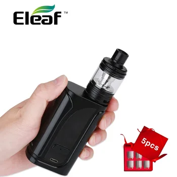 

Original Eleaf iKuun I200 TC Kit w/ 4.5ml Melo 4 Atmoizer Built In 4600mAh Battery & Gift 0.3ohm EC2 Coil Vape Kit vs IKonn 220