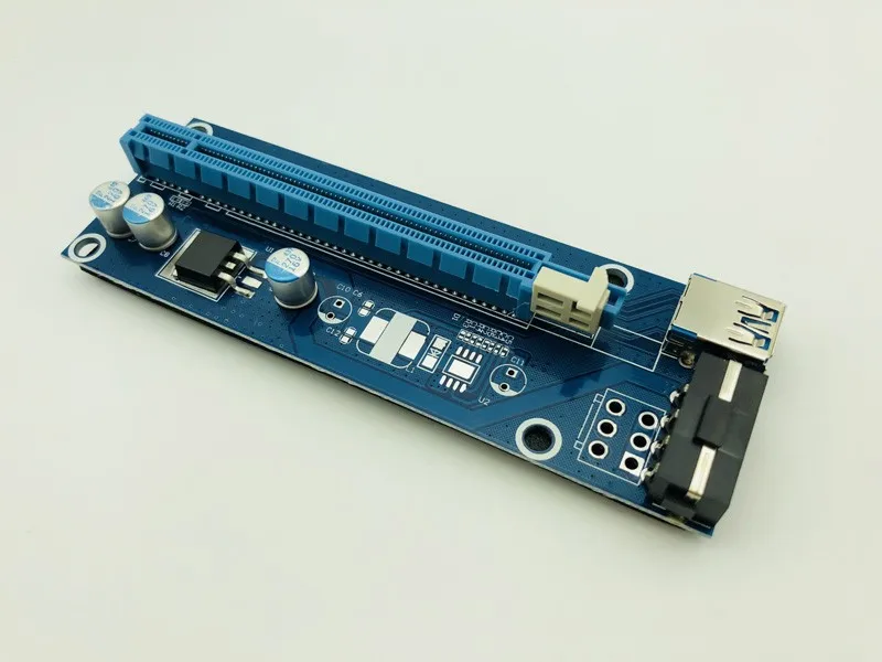 10 шт. USB 3 0 PCI E Riser Express 1X 4x 8x 16x расширитель переходника адаптер конвертер карта SATA