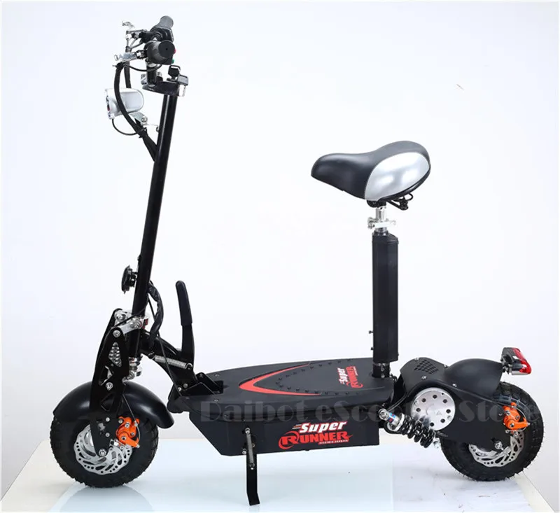 Daibot Electric Scooter Off Road Wheels Two Wheel Electric Scooters 10 Inch 1000W 48V Electric Skateboard For Adults With Seat   (58)