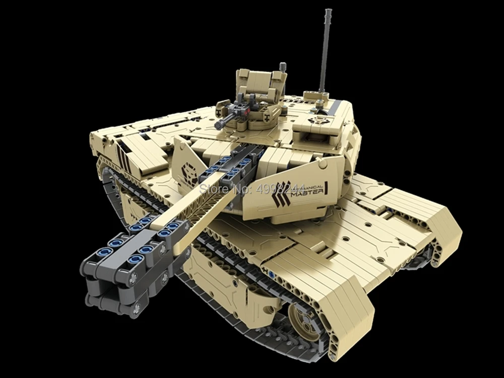 1276 Шт Военный пульт дистанционного управления rc m1a2 главный боевой танк 50 м