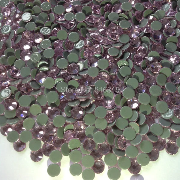 

hot-fix rhinestones of ss20 lt amethyst color 5mm size with 1440 pcs per pack wholesale price 6A dmc stones level