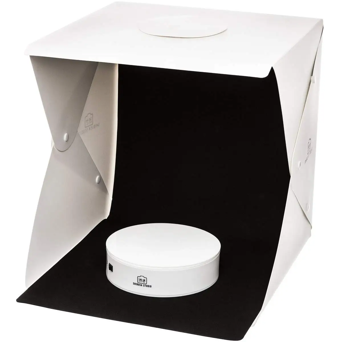 

Home Photo Studio Lightbox with Bonus 360 Turntable