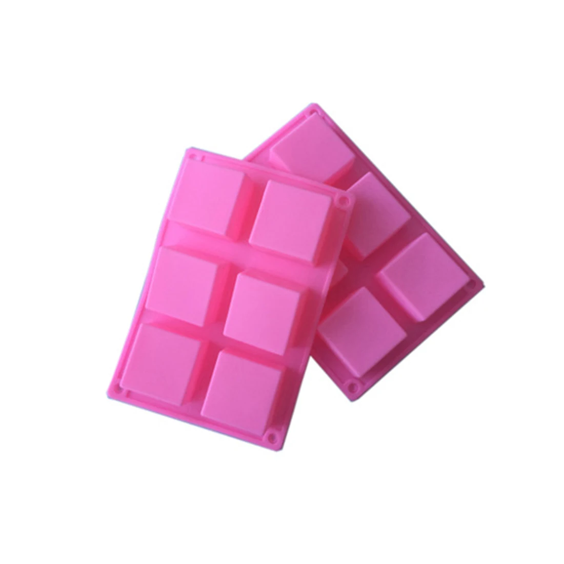 Good Continuous square silicone cake mold 6 cold brick Silicone Ice
