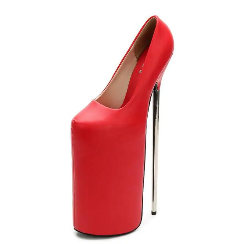 SARAIRIS Big Size 36-46 Top Quality Nightclub Super Thin High Heels Platform Shoes Woman Party Prom Sexy Women Shoes Pumps