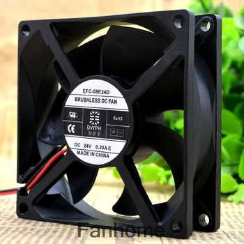 

For original Dongweifeng EFC-08E24D-E001 24V 0.25A 8025 8 cm inverter fan