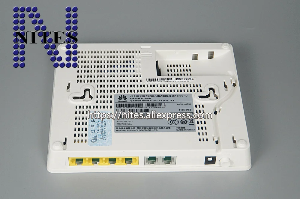 Оригинальный Echolife HG8240F проводной Терминал EPON ONU с 1GE + 3FE ethernet портами 2 голосовых