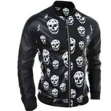 Для мужчин Босоножки из искусственной PU кожи Пальто для будущих мам Марка Дизайн Стенд воротник Slim Fit Пальто для будущих мам Модные Новое поступление мотоциклетные Пальто для будущих мам f1821