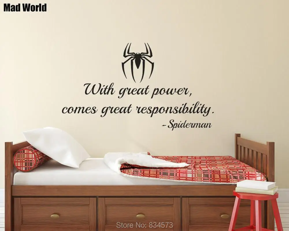 With great power comes great responsibility 56 97W  47 81W 2
