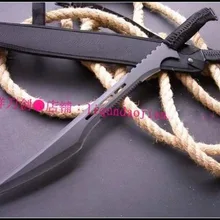S0286 аниме ниндзя GAIDEN Нож Меч черный пистолет металлические лезвия нейлон оболочка 33"