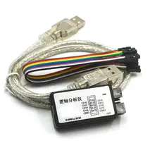USB анализатора логики один микрокомпьютер ARM FPGA инструмент отладки 24 M выборки 8 Каналы